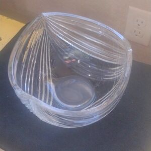 Mikasa crystal bowl
